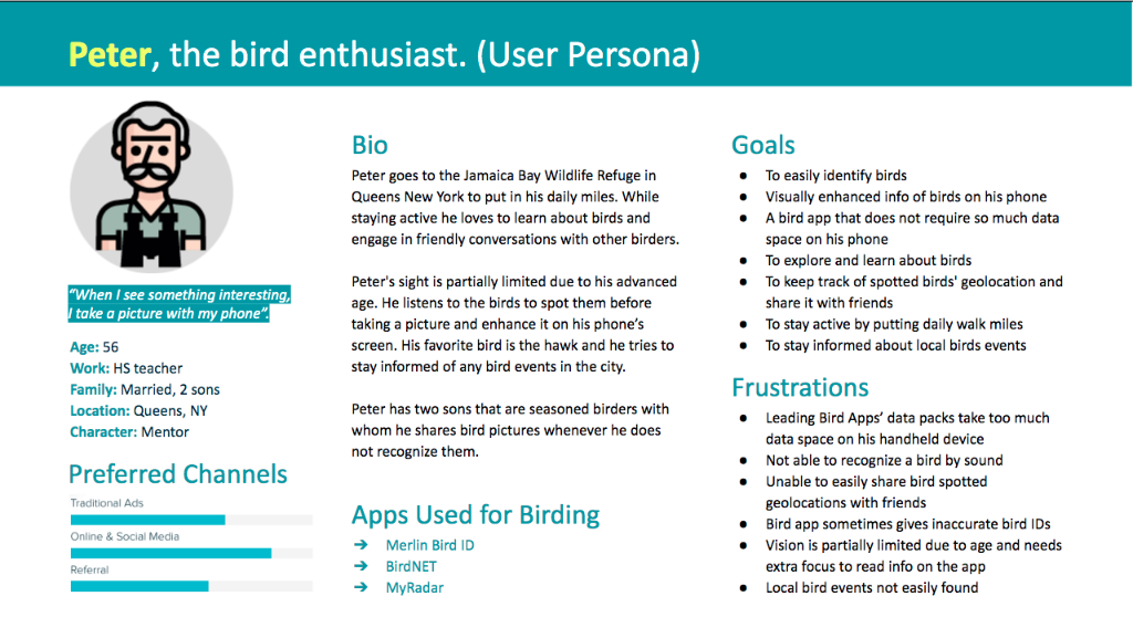 User Persona Peter