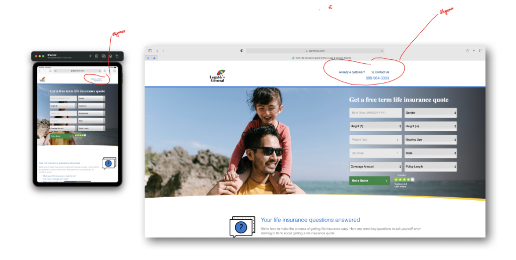 Original Legacy Form Audit